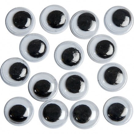 Diverse Rulleøyne dia 8 mm uten lim 1000 stk