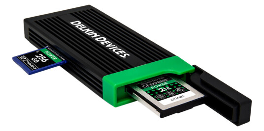 Delkin Kortleser CFexpress Type B & SD Inkl. USB-C og USB-A kabel