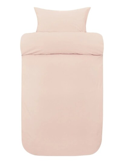 Høie of Scandinavia Frøya Stonewashed, Organic Cotton Bed Set - Pink - 140X200/50X70 Høie of Scandinavia Frøya Stonewashed, Organic Cotton Bed Set - Pink - 140X200/50X70