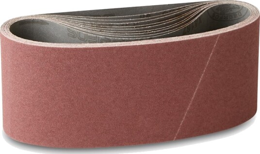 10 stk. Lerretsslipebånd 110x620mm Korn P180 10 stk. Lerretsslipebånd 110x620mm Korn P180