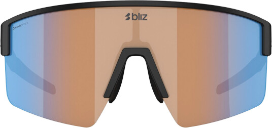 Bliz P004 Nano Nordic Light Sportsbriller Matte Black w/ Coral Orange Blue Multi Bliz P004 Nano Nordic Light Sportsbriller Matte Black w/ Coral Orange Blue Multi