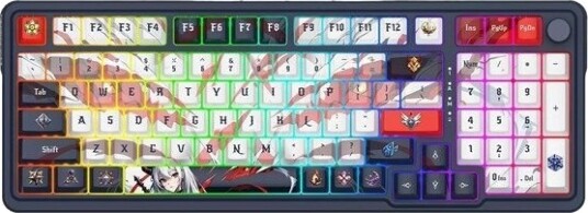 REDRAGON K686AK RGB PRO EISA keyboard Gamingtastatur Engelsk USA Svart REDRAGON K686AK RGB PRO EISA keyboard Gamingtastatur Engelsk USA Svart