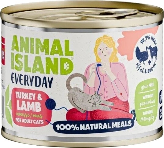 Animal Island And Vilt I Saus Våtfôr 200 G