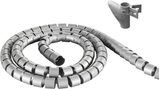 Kabelslukare i plast 25mm diameter 2,5m verktyg silver