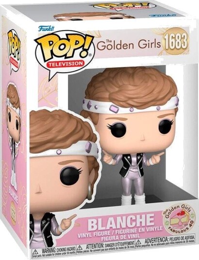 Northix The Golden Girls Blanche Pop Figur Samlerbar vinylleketøy