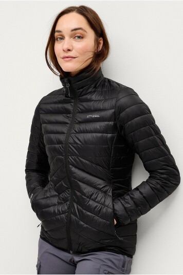 Áhkká   Dunjakke LTW Down Jacket   Svart