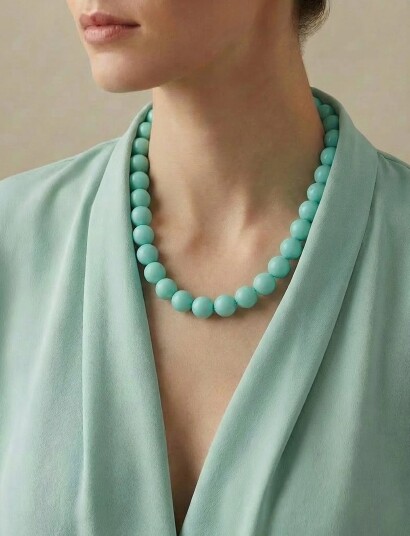 SNÖ of Sweden Bubble Big Neck 40 G/Light Green   40Cm   Blue   ONE SIZE 40 cm