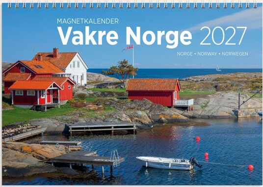 Magnetkalender GRIEG 2027 Vakre Norge