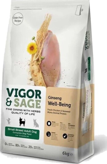 Adult V&s Well Being Ginseng Small Dog 6 kg