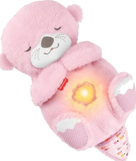 Fisher Price Soothe & Snuggle Otter Pink Pink One Size