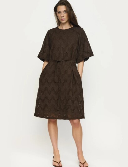 Soft Rebels Sradalia Dress Brown XS Soft Rebels Sradalia Dress Brown XS
