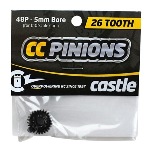 Castle Creations CC Pinion 26T 48P - 5mm