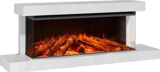 La Nordica Elektrisk Peis Lumen 1200 Vegghengt - Kritt