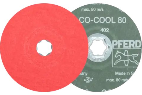 Pferd Combiclick Fibre Discs 12,5 Cm 5 Stykker Pferd Combiclick Fibre Discs 12,5 Cm 5 Stykker