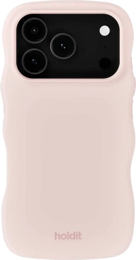 Holdit Wavy Silicone Magsafe C. iPhone 18 Pro Max/17 Pro Max BALLERINA PINK
