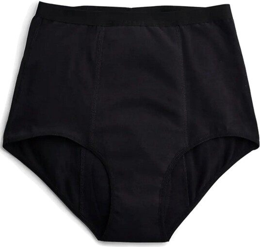 Imse Vimse Period Underwear High Waist Medium Flow - BLACK - XS