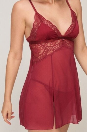Hunkemöller Babydoll Tosca Rød Hunkemöller Babydoll Tosca Rød