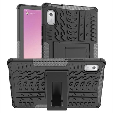 Anti-Slip Lenovo Tab M9 Hybrid-deksel med Stativ Svart