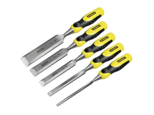 Stanley Stemjernsett 5 deler med Ergonomisk Mykt Grep og Kull Stål