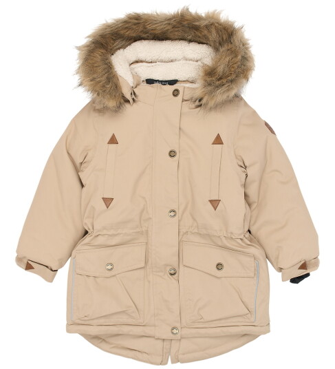 Mikk line Twill Nylon Girl Parca Beige 116