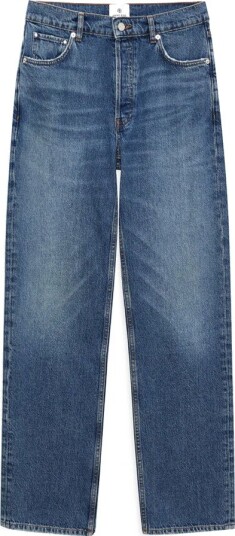 Anine Bing Dame Jeans Blå W32,