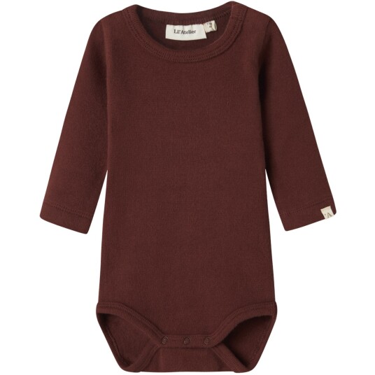 Lil'Atelier Hot Chocolate Nbfthora Hir Ls Slim Body Lil 62
