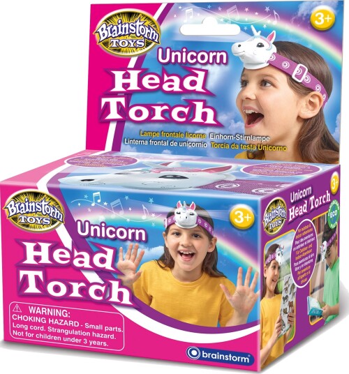 Brainstorm Unicorn Head Torch Brainstorm Unicorn Head Torch