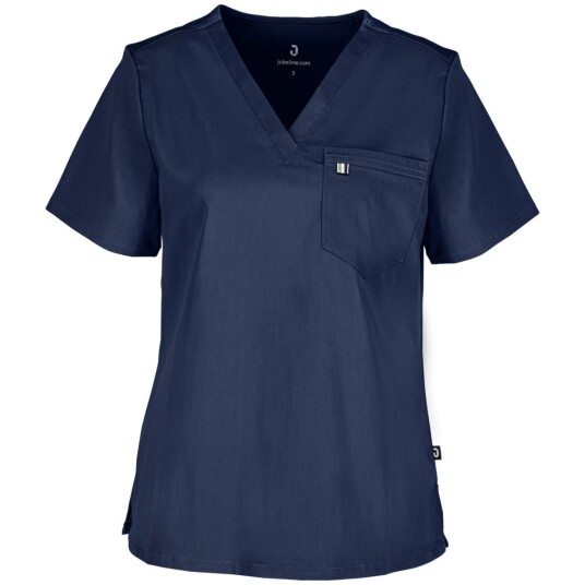 JOBELINE Aversa Kittel Dame Navy Størrelse S - Pustende Tencel JOBELINE Aversa Kittel Dame Navy Størrelse S - Pustende Tencel