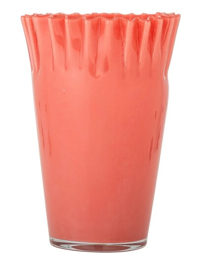 Bloomingville Janine Vase, Oransje, Glass