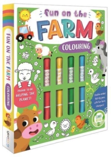 Fun On The Farm Colouring Av Igloo Books