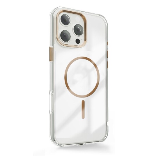 TFO Clear Thin Mag Deksel for iPhone 17 Pro Max Gull