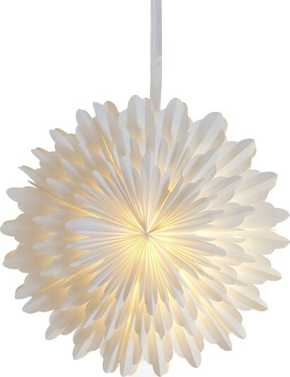 Jotex Paperstar Snow 50 cm Hvit 2231835010