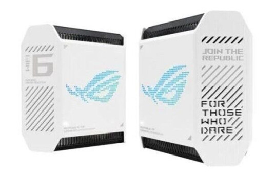 ASUS ROG Capture GT6 AX10000 AiMesh 2-pack white ASUS ROG Capture GT6 AX10000 AiMesh 2-pack white