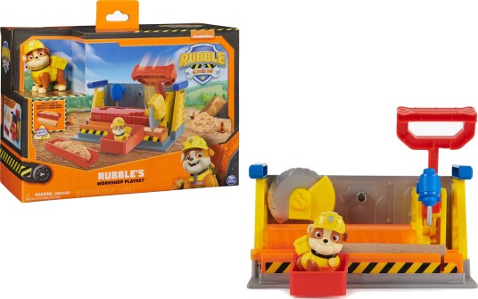 Rubble & Crew Kinetic Build-It-Sand Lekesett Rubble's Workshop