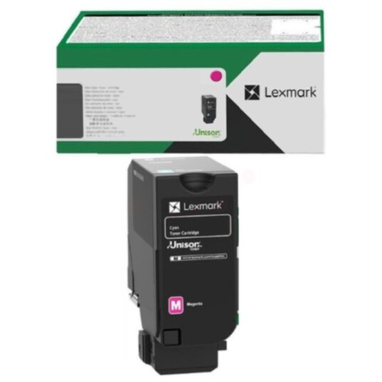 Lexmark 71C2HM0 Lexmark Tonerkassett Return Magenta, høy kapasitet Lexmark 71C2HM0 Lexmark Tonerkassett Return Magenta, høy kapasitet