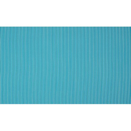 Diverse Minimals Bomullspoplinstoff Print 304 Stripe Aqua 145cm 50cm