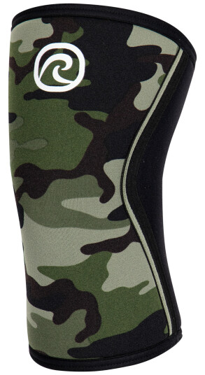 Rehband Rx Knee-sleeve 7mm BLACK/CAMO XS BLACK/CAMO
