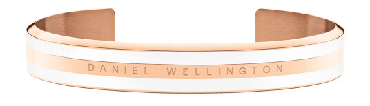 Daniel Wellington DW Emalie Bracelet Satin White M Roségull Daniel Wellington DW Emalie Bracelet Satin White M Roségull