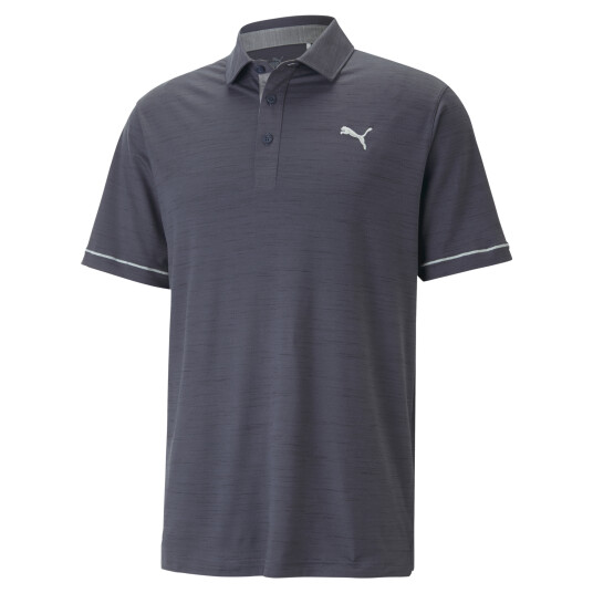 Puma Cloudspun Haystack Polo, poloskjorte, golf, herre S Navy Blazer Heather-
