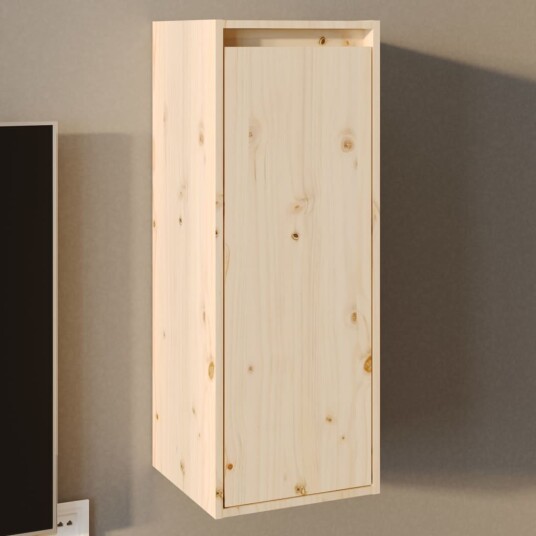 vidaXL Veggskap 30x30x80 cm heltre furu vidaXL Veggskap 30x30x80 cm heltre furu