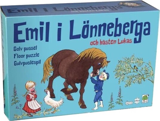 Forlaget Globe Emil of Lönneberga - Floor Puzzle Gulv Forlaget Globe Emil of Lönneberga - Floor Puzzle Gulv