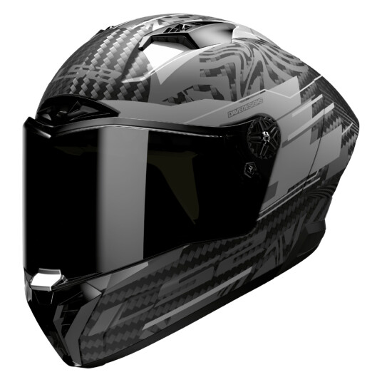 LS2 Helhjelm  FF805 Thunder Karbon GP Aero Polar Mattsvart