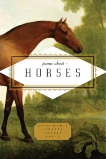 Poems About Horses Av Carmela Ciuraru Poems About Horses Av Carmela Ciuraru