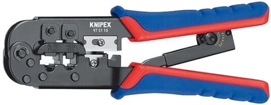 Knipex 975110 Krympetang for 6+8-pole Westernplugger 175mm