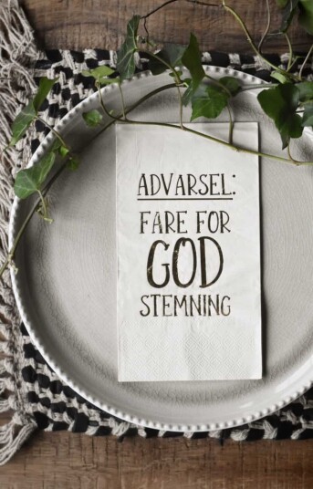 God stemning servietter buffet
