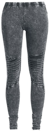 Urban Classics Leggings - Ladies Denim Jersey Leggings - XS til 5XL - Damer - mørkegrå Urban Classics Leggings - Ladies Denim Jersey Leggings - XS til 5XL - Damer - mørkegrå