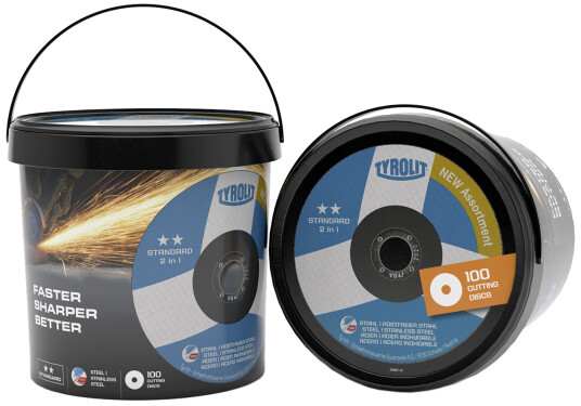 Kutteskiver Standard 41X ø125Ã1,0 A60Q-BFS, 100stk