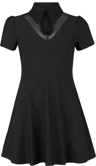 KIHILIST by KILLSTAR - Goth Kort kjole - Wept Inside Mini Dress - XS til 4XL - Damer - svart