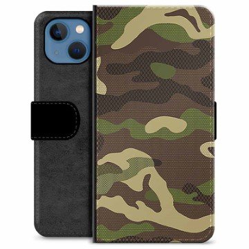 iPhone 13 Premium Lommebok-deksel Kamuflasje