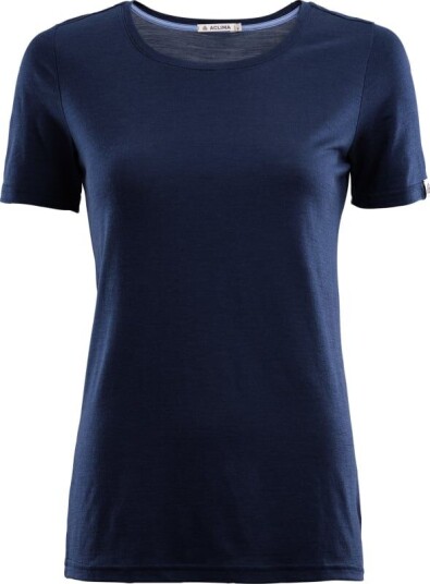 Aclima Women's LightWool T-shirt S , Navy Blazer